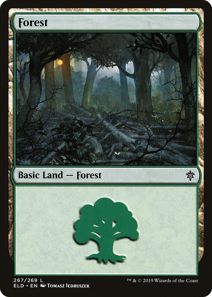 Image of Forest (267) [Throne of Eldraine]