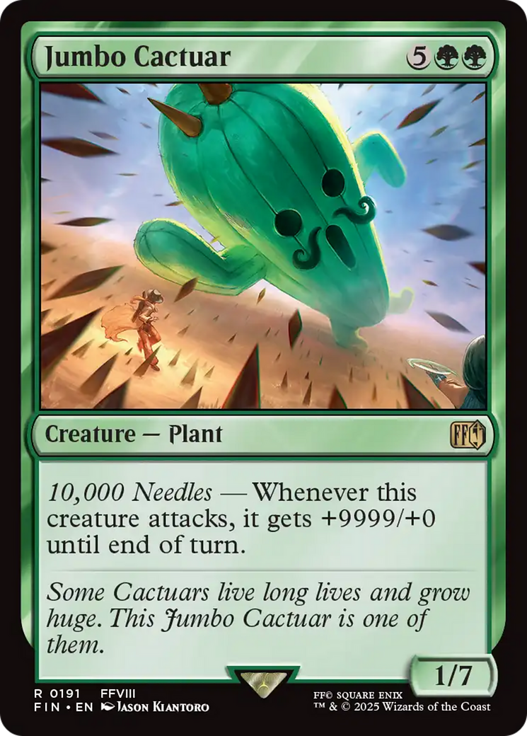Image of Jumbo Cactuar [FINAL FANTASY]