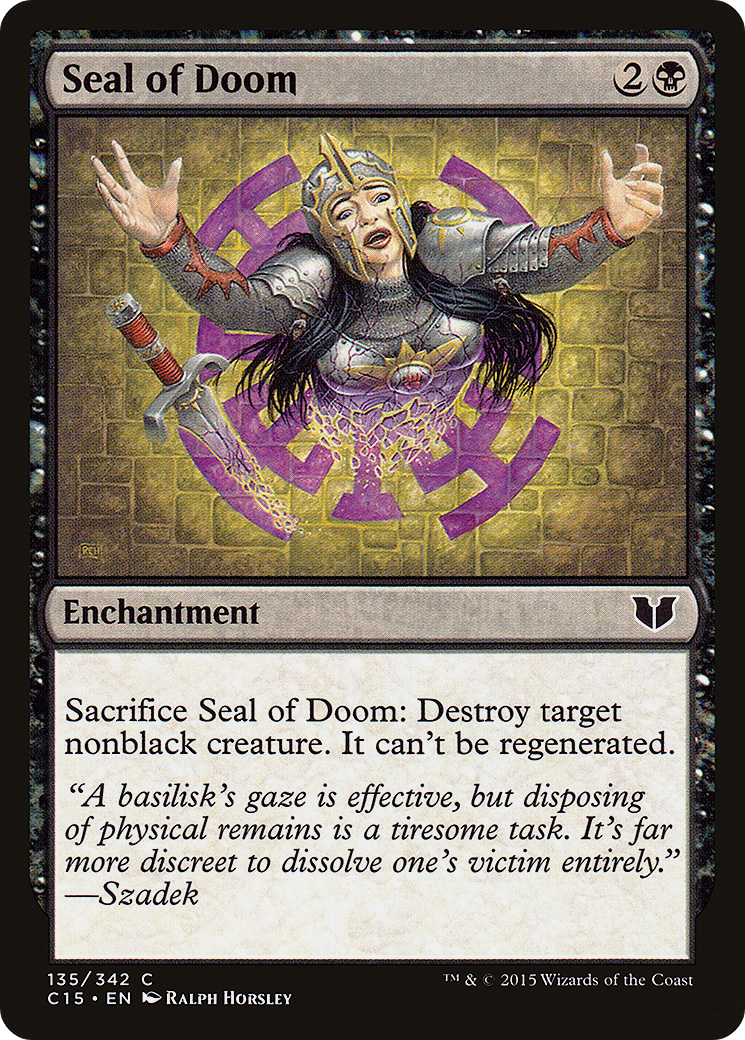 Image of Seal of Doom [Commander 2015]
