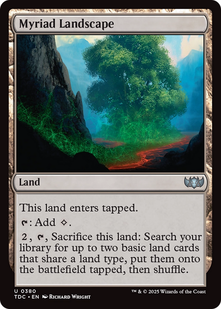 Image of Myriad Landscape [Tarkir: Dragonstorm Commander]