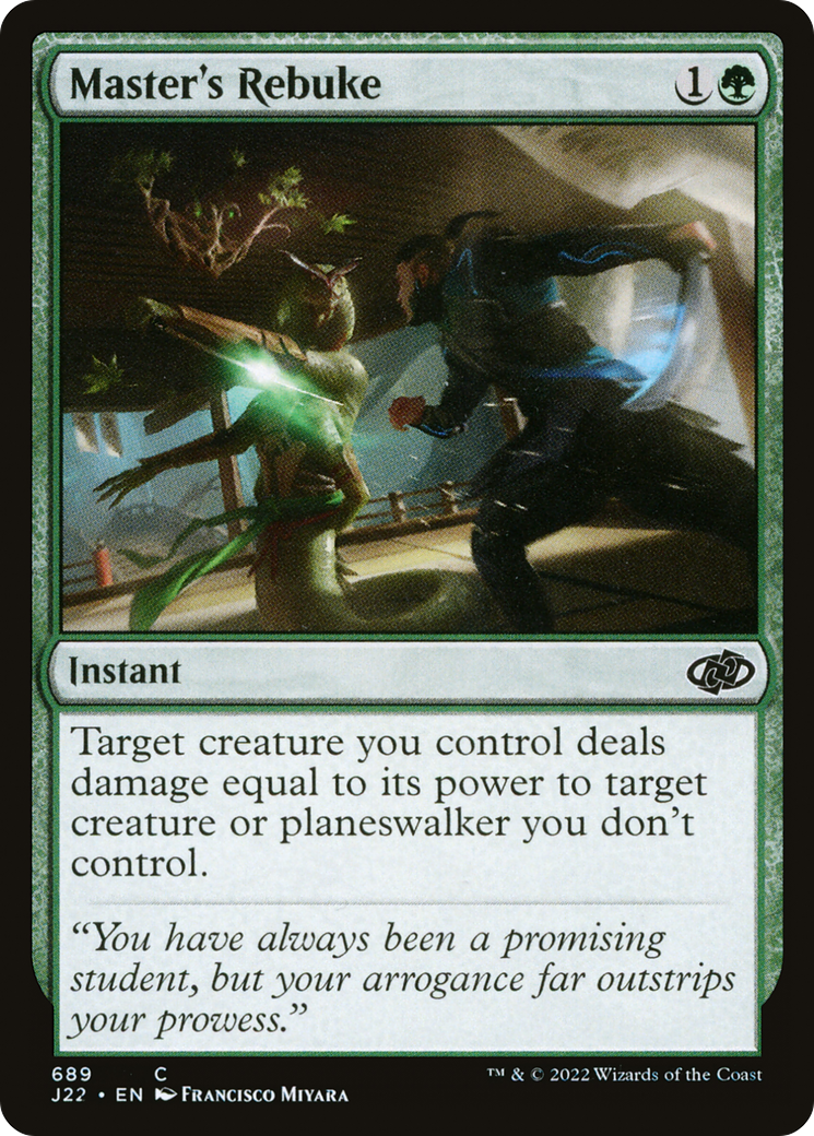 Image of Master's Rebuke [Jumpstart 2022]