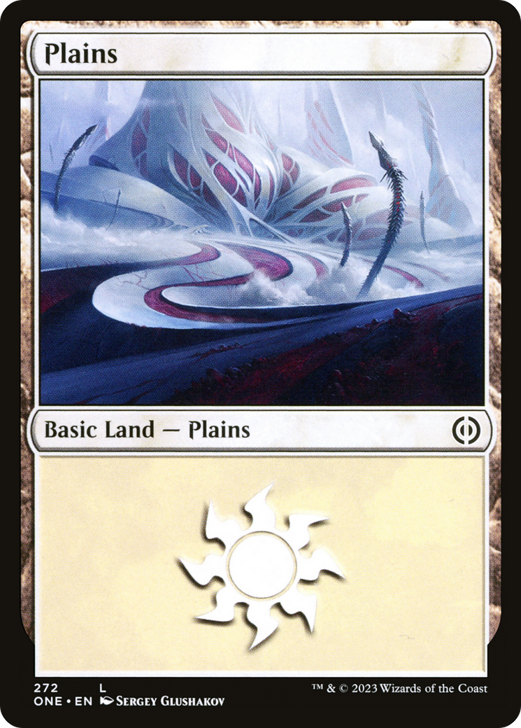 Image of Plains (272) [Phyrexia: All Will Be One]
