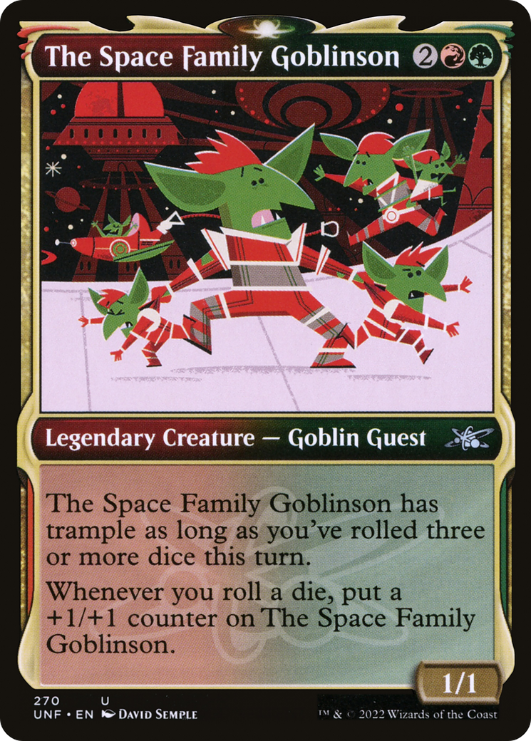 Image of The Space Family Goblinson (Showcase) [Unfinity]