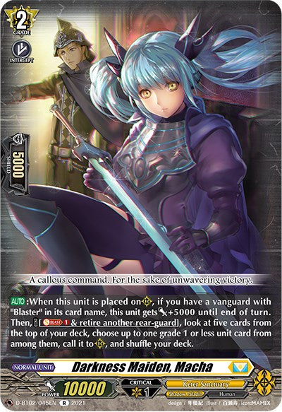 Image of Darkness Maiden, Macha (D-BT02/045EN) [A Brush with the Legends]