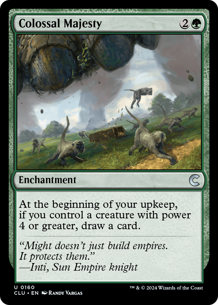 Image of Colossal Majesty [Ravnica: Clue Edition]