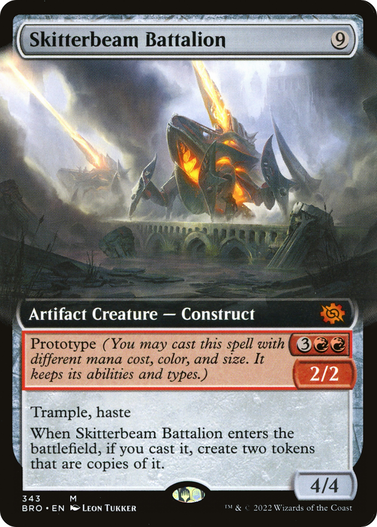 Image of Skitterbeam Battalion (Extended Art) [The Brothers' War]