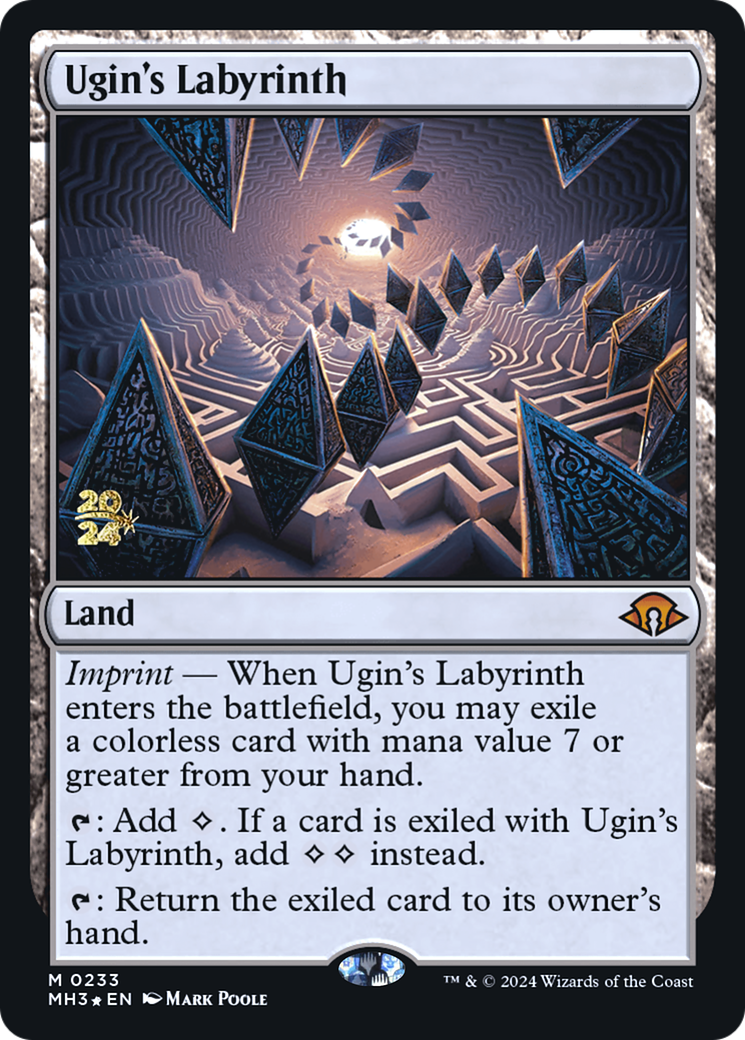 Image of Ugin's Labyrinth [Modern Horizons 3 Prerelease Promos]