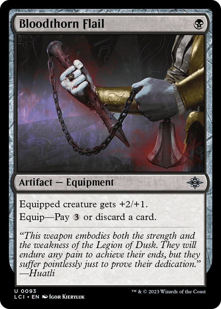 Image of Bloodthorn Flail [The Lost Caverns of Ixalan]