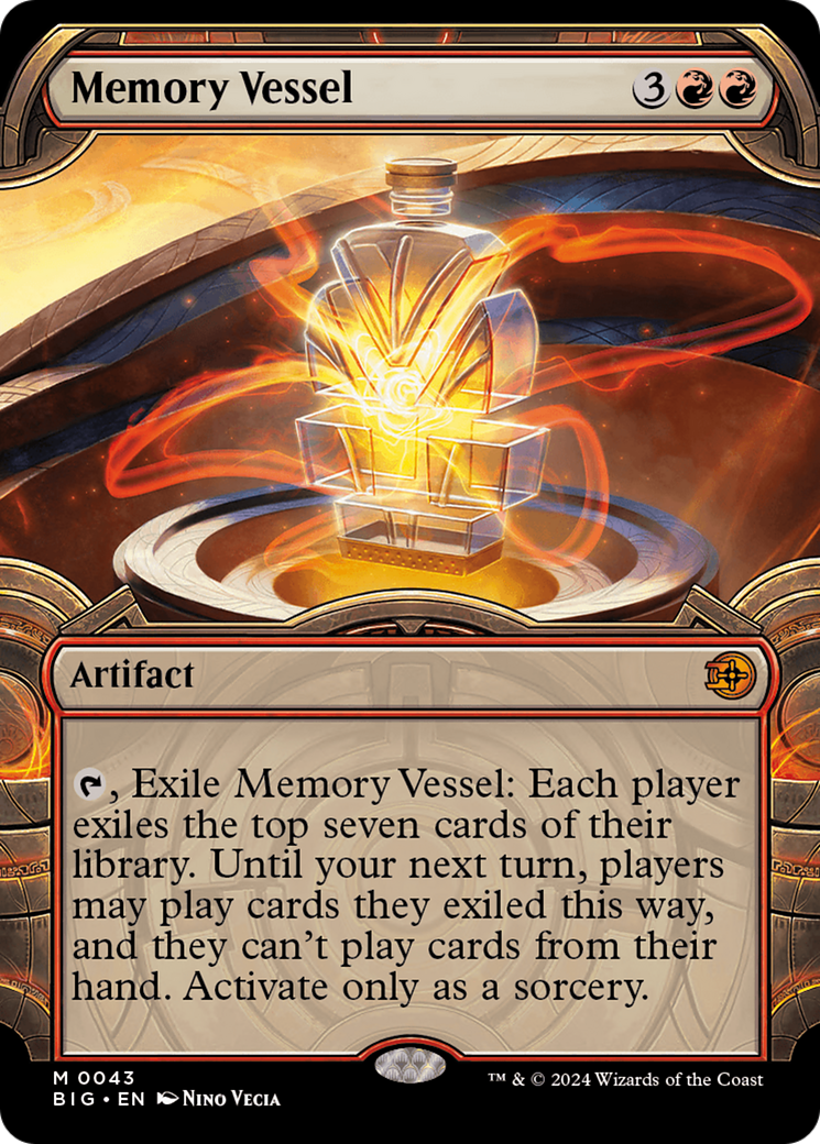 Image of Memory Vessel (Showcase) [Outlaws of Thunder Junction: The Big Score]