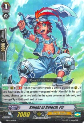 Image of Knight of Reform, Pir (PR/0280EN) [Promo Cards]