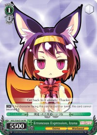 Image of Erroneous Expression, Izuna (NGL/S58-E104 PR) (Promo) [No Game No Life]