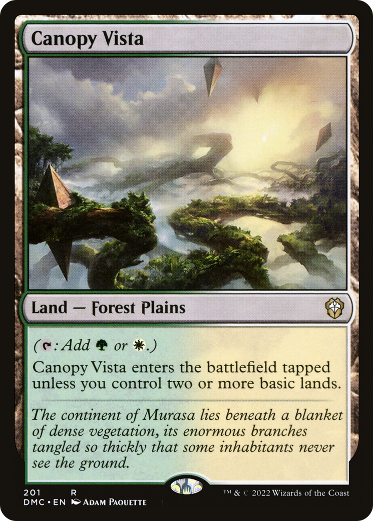 Image of Canopy Vista [Dominaria United Commander]