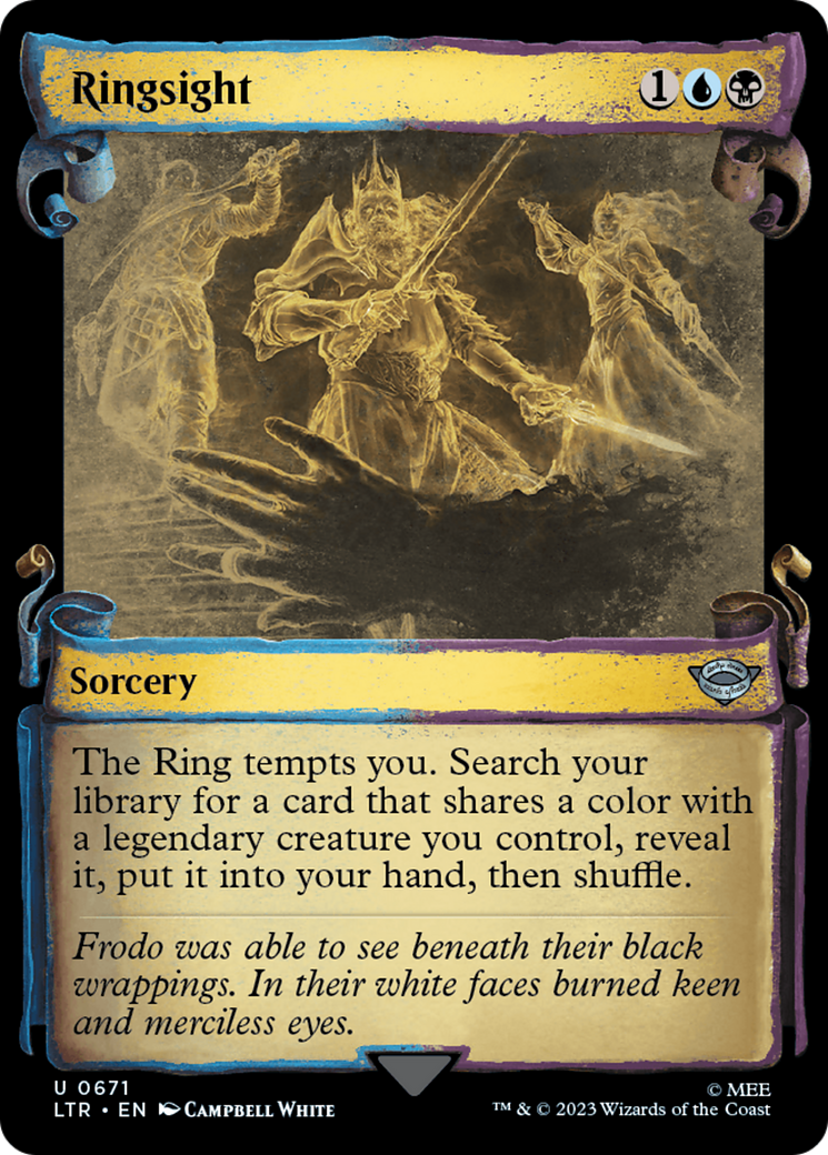 Image of Ringsight [The Lord of the Rings: Tales of Middle-Earth Showcase Scrolls]