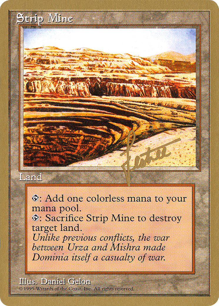 Image of Strip Mine (Bertrand Lestree) [Pro Tour Collector Set]