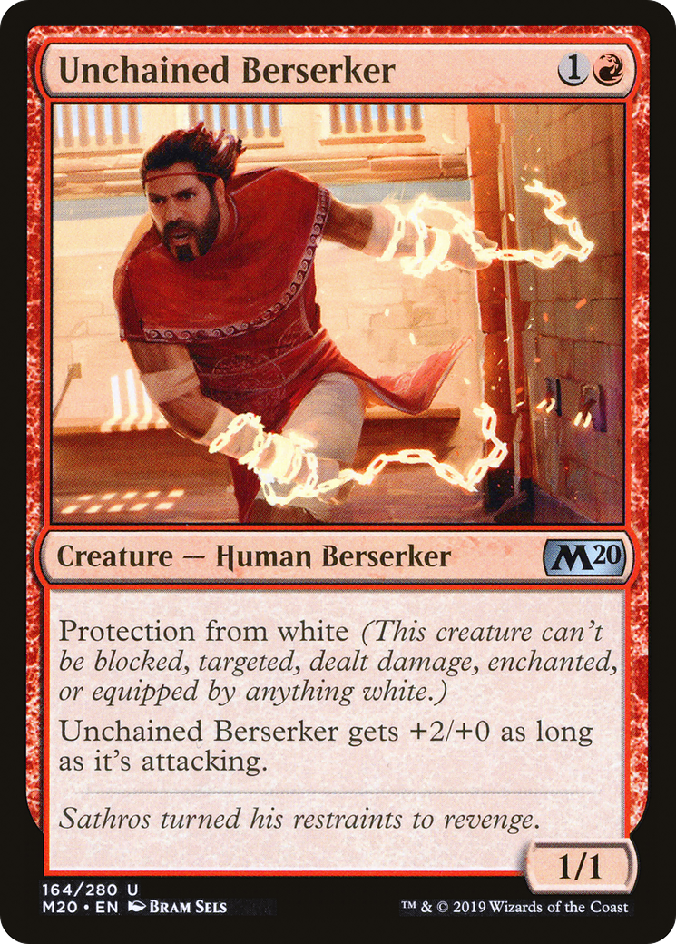 Image of Unchained Berserker [Core Set 2020]