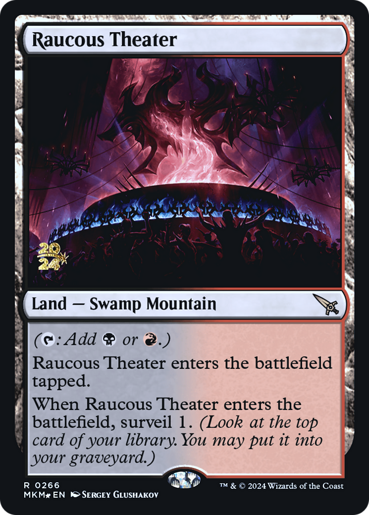 Image of Raucous Theater [Murders at Karlov Manor Prerelease Promos]