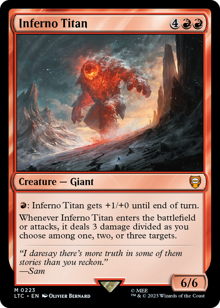 Image of Inferno Titan [The Lord of the Rings: Tales of Middle-Earth Commander]