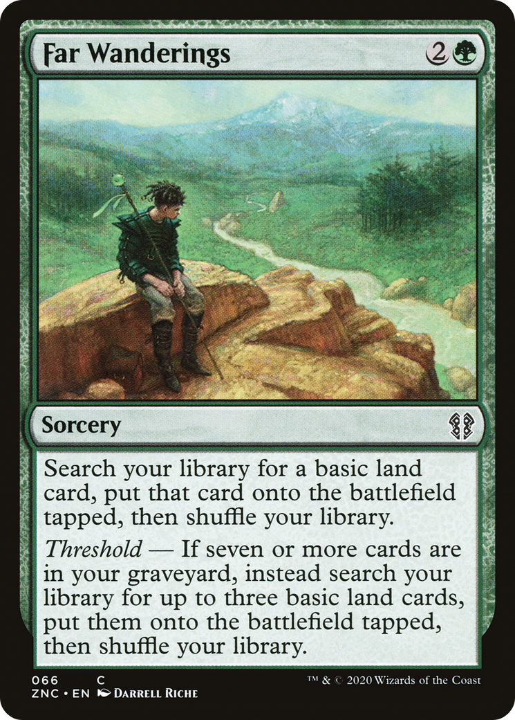 Image of Far Wanderings [Zendikar Rising Commander]