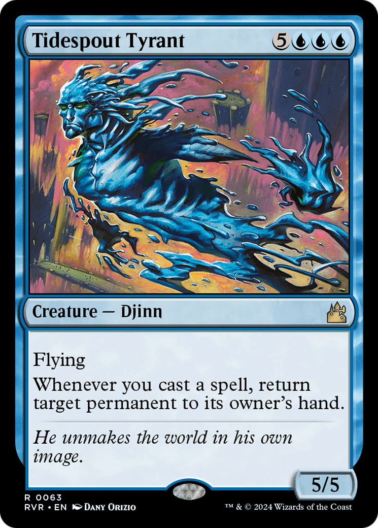 Image of Tidespout Tyrant [Ravnica Remastered]