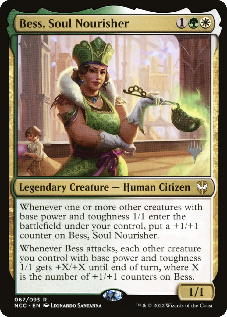Image of Bess, Soul Nourisher (Promo Pack) [Streets of New Capenna Commander Promos]