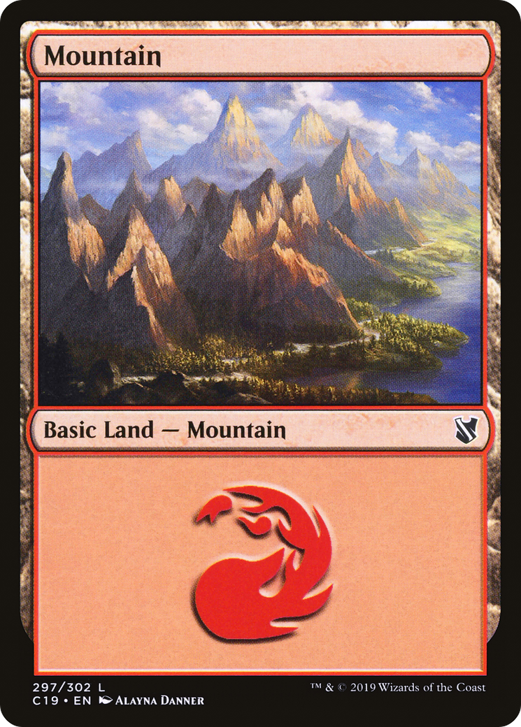 Image of Mountain (297) [Commander 2019]