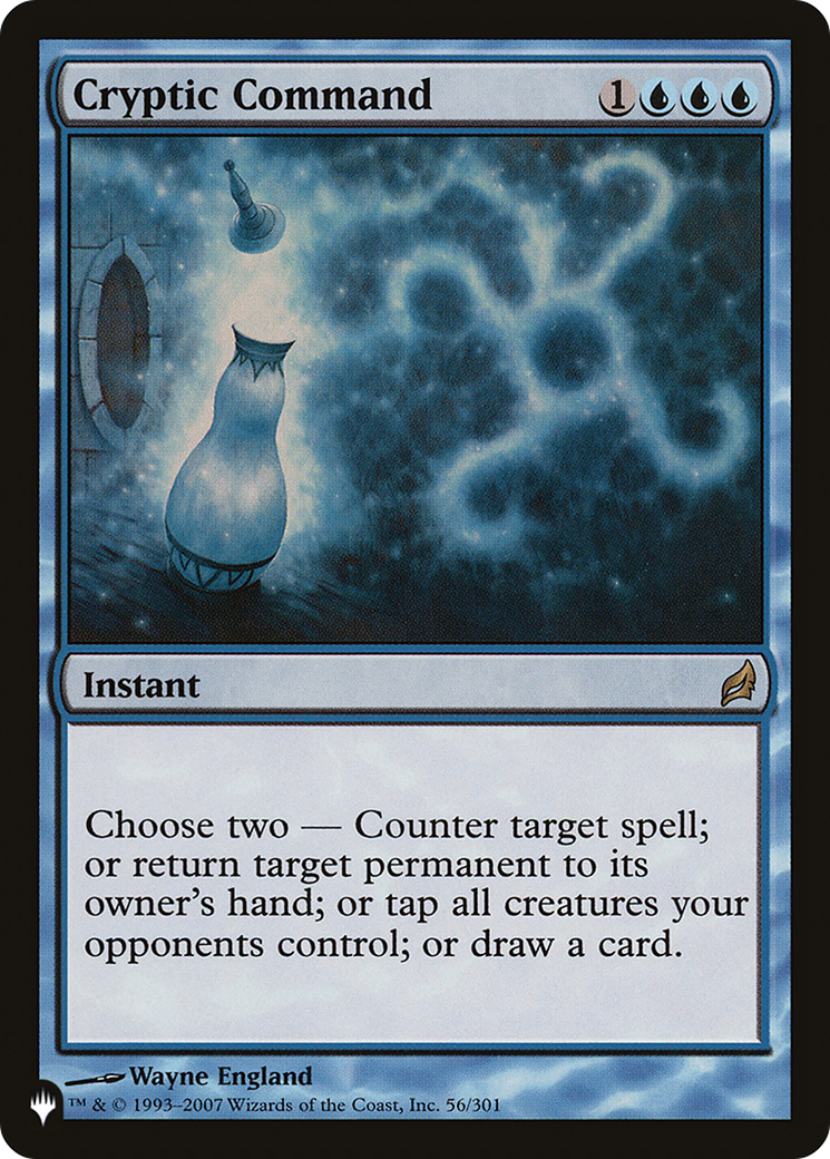 Image of Cryptic Command [The List]