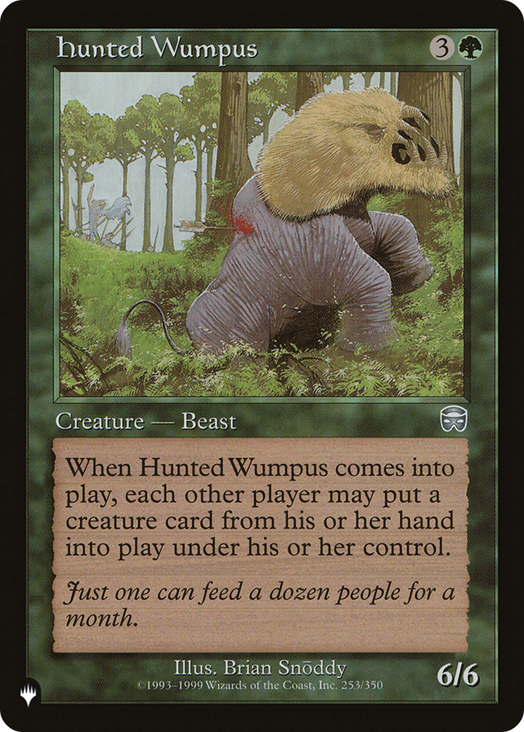 Image of Hunted Wumpus [The List]