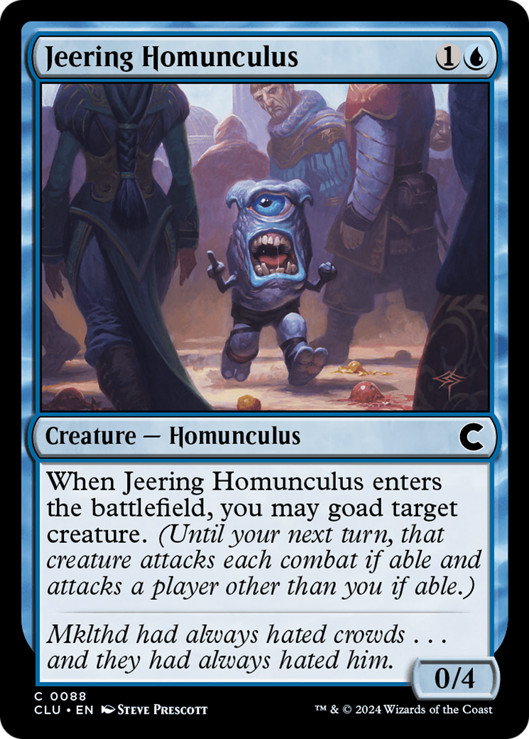 Image of Jeering Homunculus [Ravnica: Clue Edition]