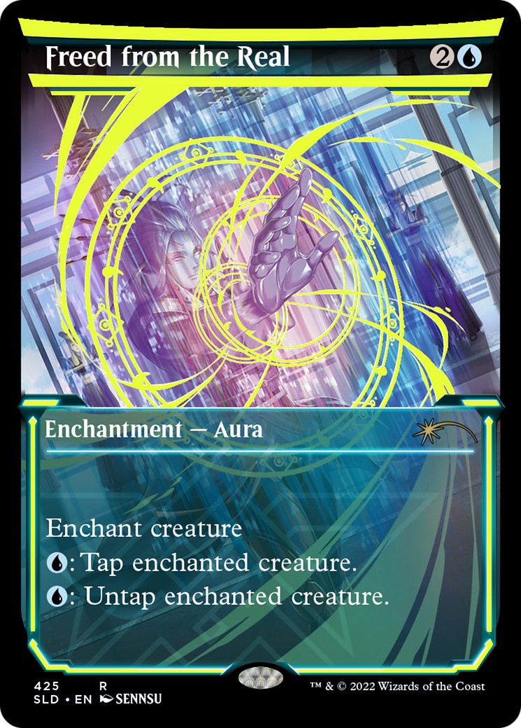 Image of Freed from the Real (Neon Ink Yellow) [Secret Lair Drop Series]