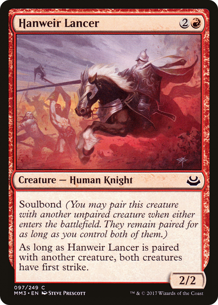Image of Hanweir Lancer [Modern Masters 2017]