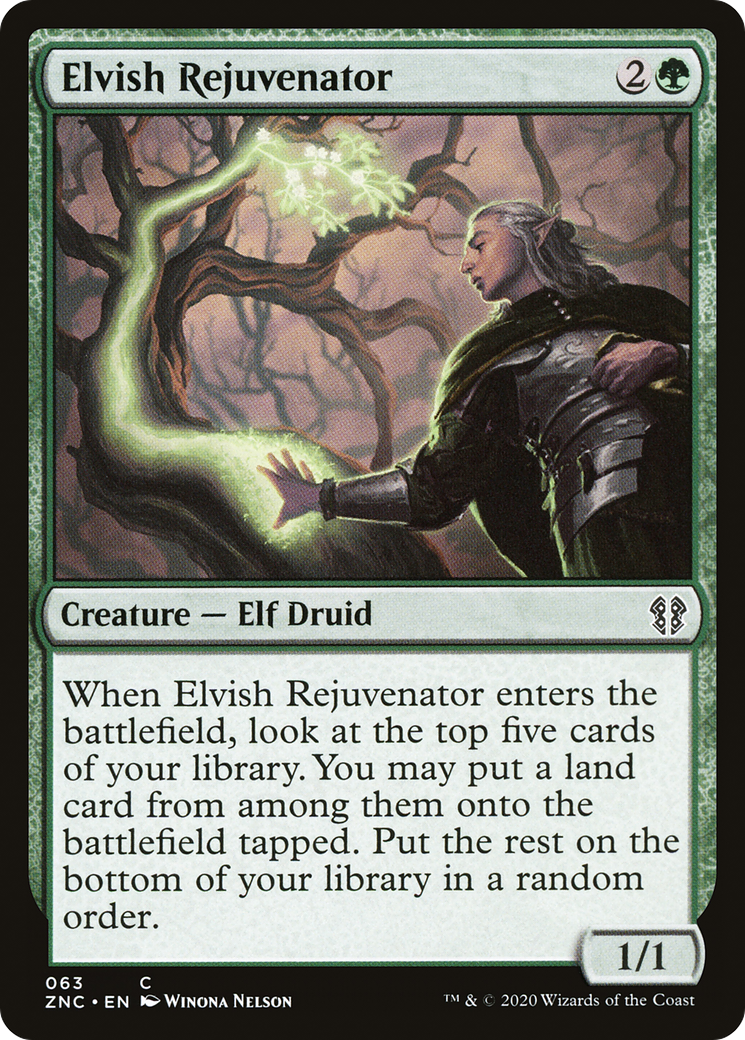 Image of Elvish Rejuvenator [Zendikar Rising Commander]