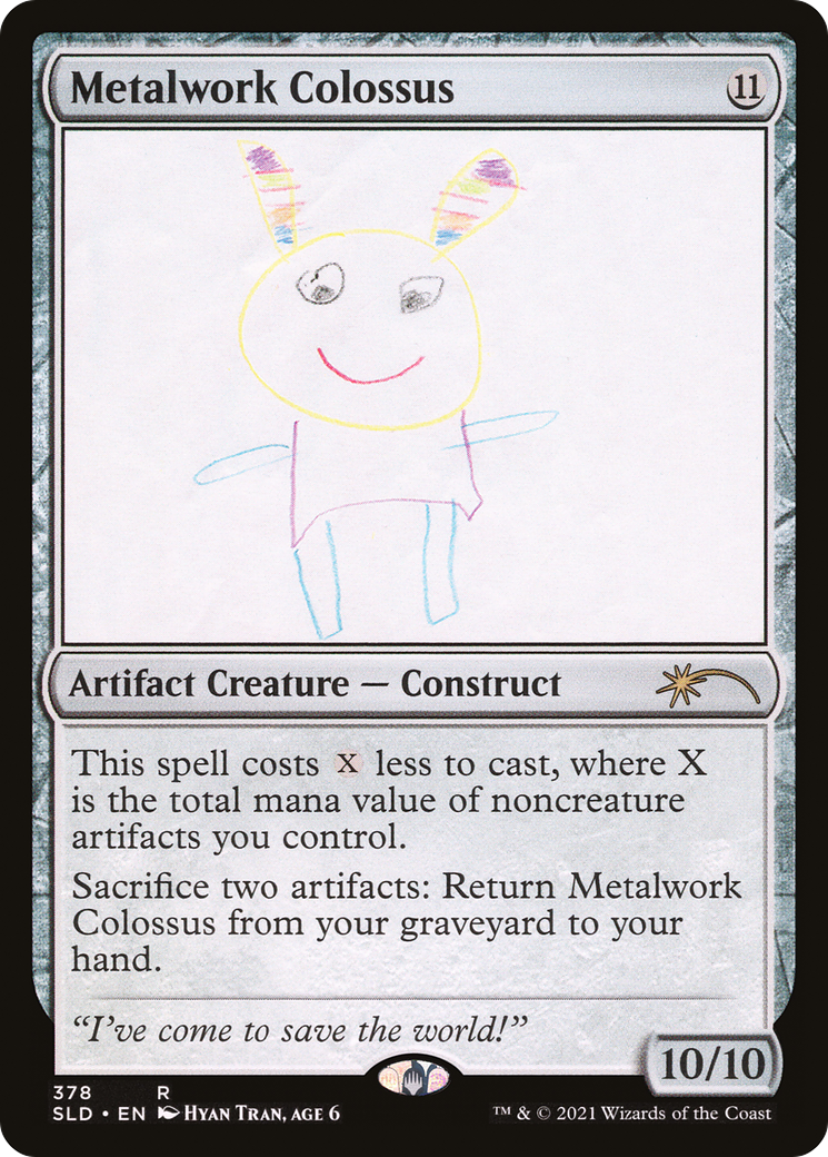 Image of Metalwork Colossus (378) [Secret Lair Drop Series]