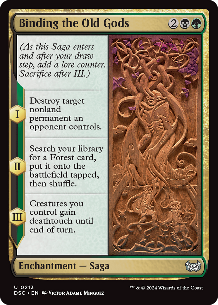 Image of Binding the Old Gods [Duskmourn: House of Horror Commander]