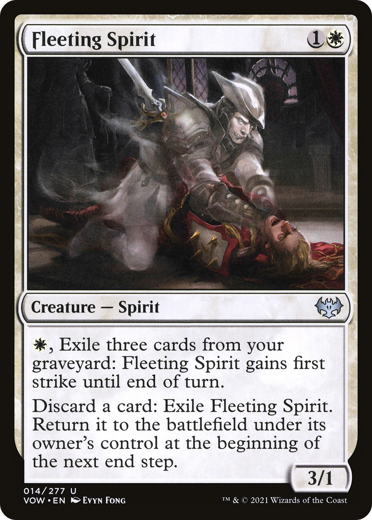 Image of Fleeting Spirit [Innistrad: Crimson Vow]