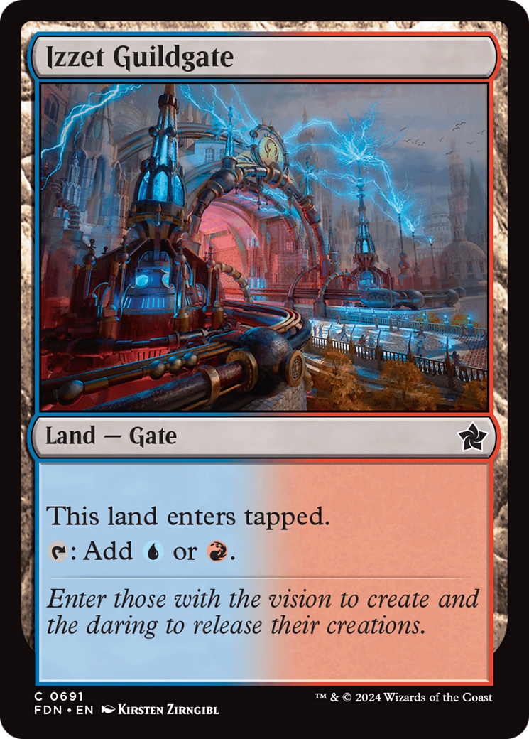 Image of Izzet Guildgate [Foundations]