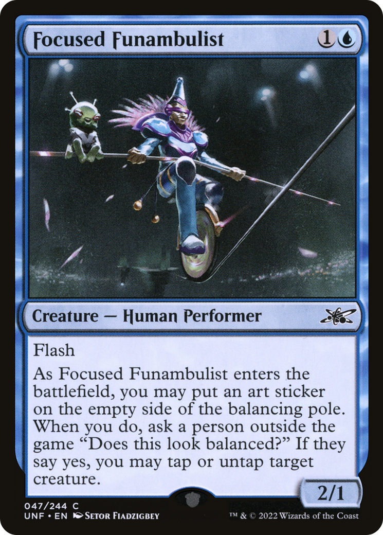 Image of Focused Funambulist [Unfinity]