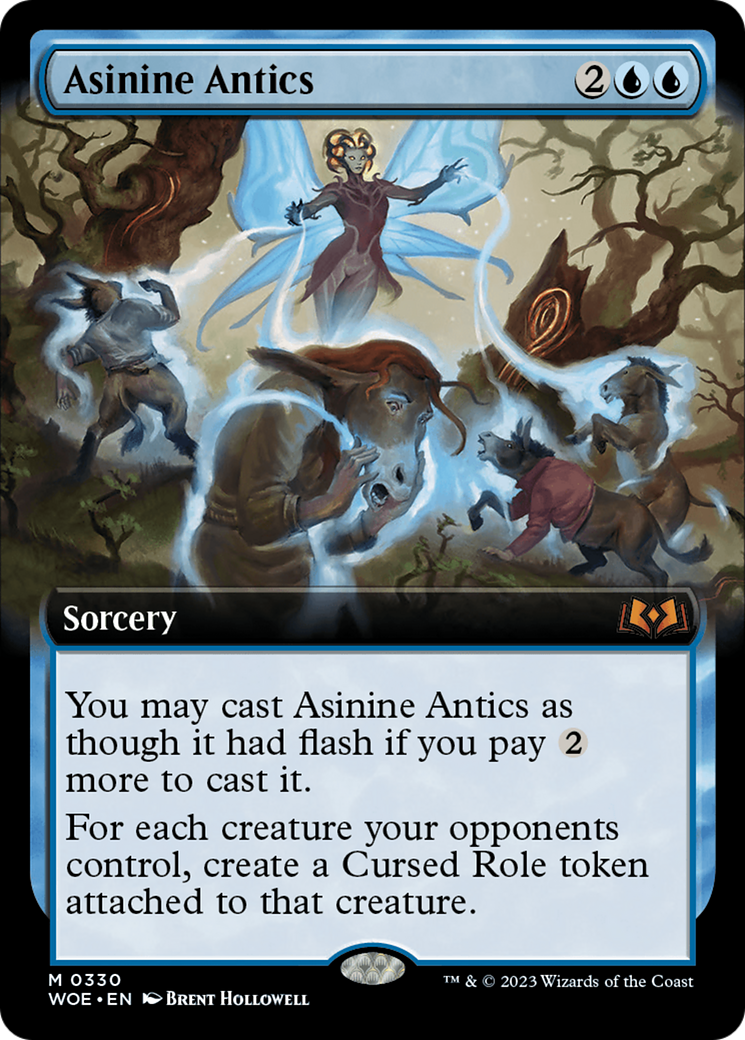 Image of Asinine Antics (Extended Art) [Wilds of Eldraine]