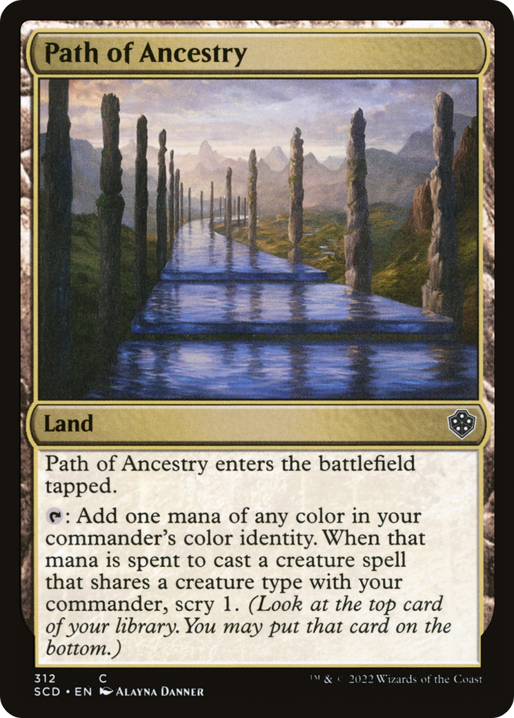Image of Path of Ancestry [Starter Commander Decks]