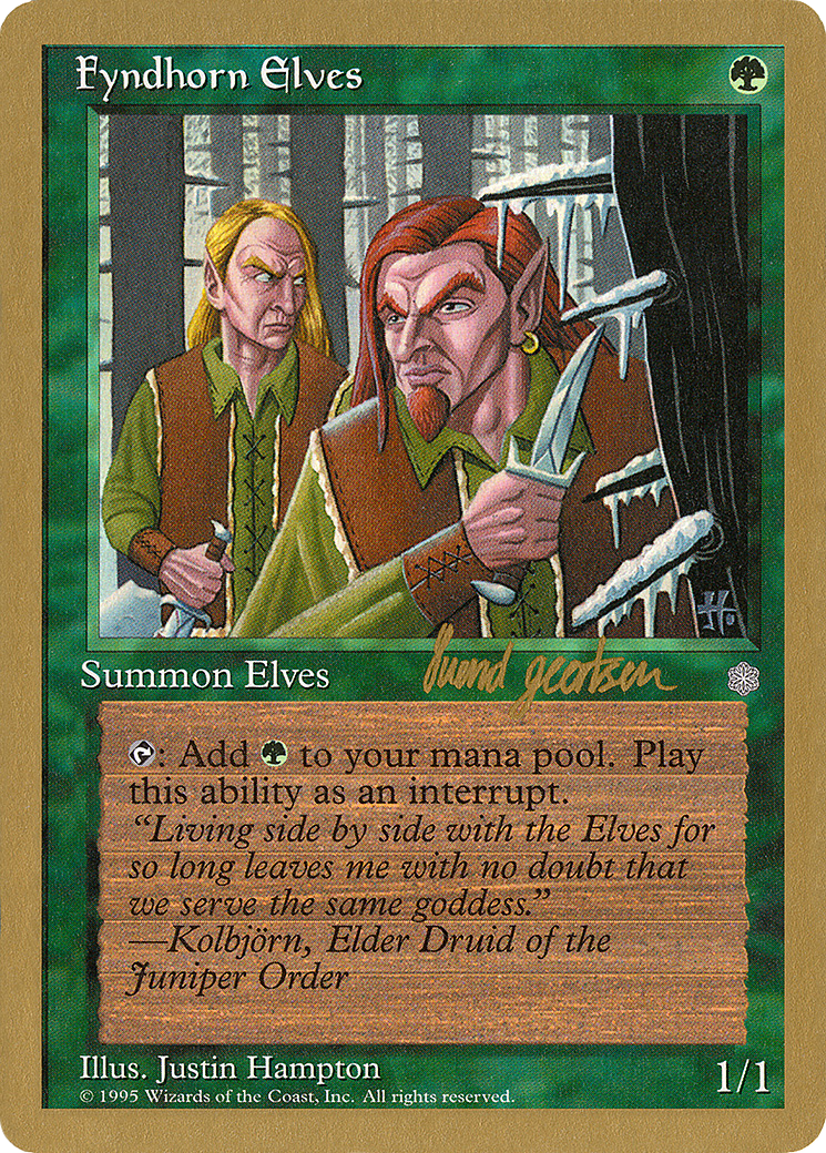 Image of Fyndhorn Elves (Svend Geertsen) [World Championship Decks 1997]