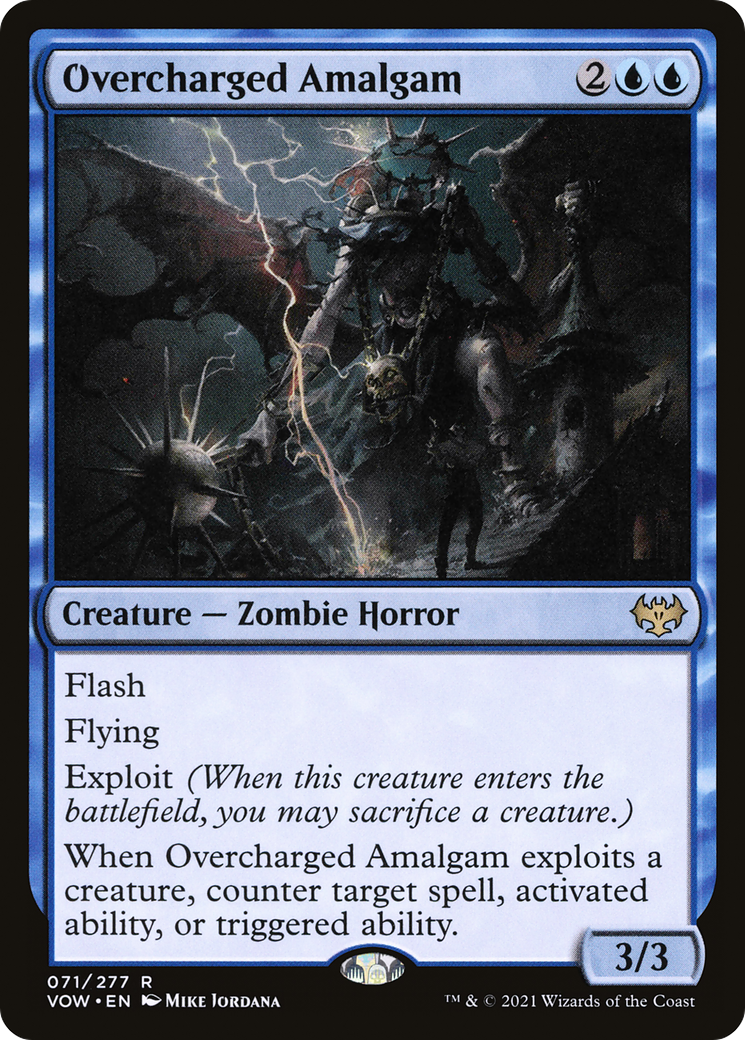 Image of Overcharged Amalgam [Innistrad: Crimson Vow]