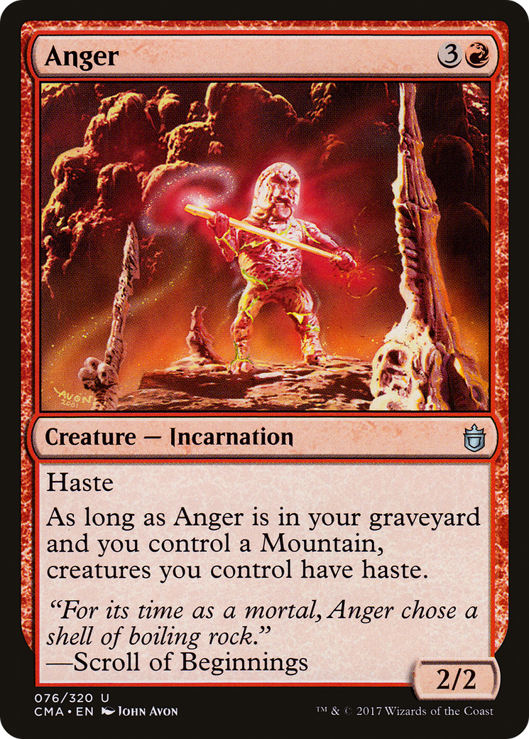 Image of Anger [Commander Anthology]
