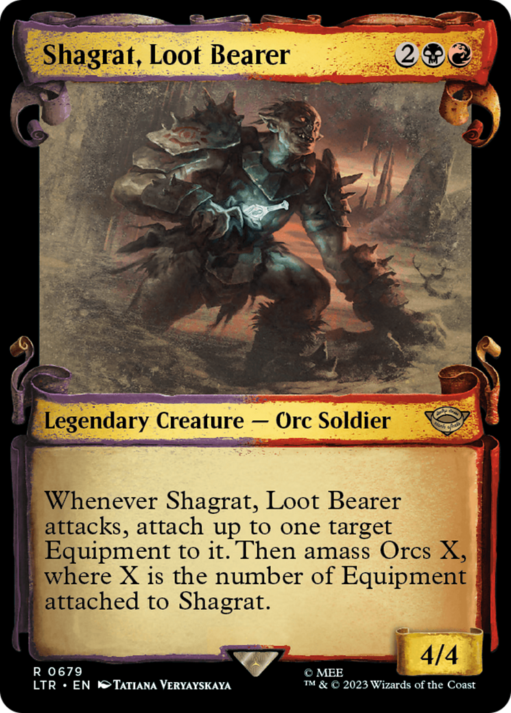 Image of Shagrat, Loot Bearer [The Lord of the Rings: Tales of Middle-Earth Showcase Scrolls]