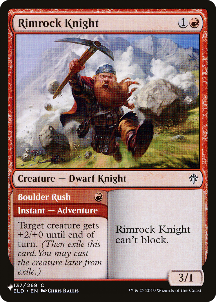 Image of Rimrock Knight [The List]