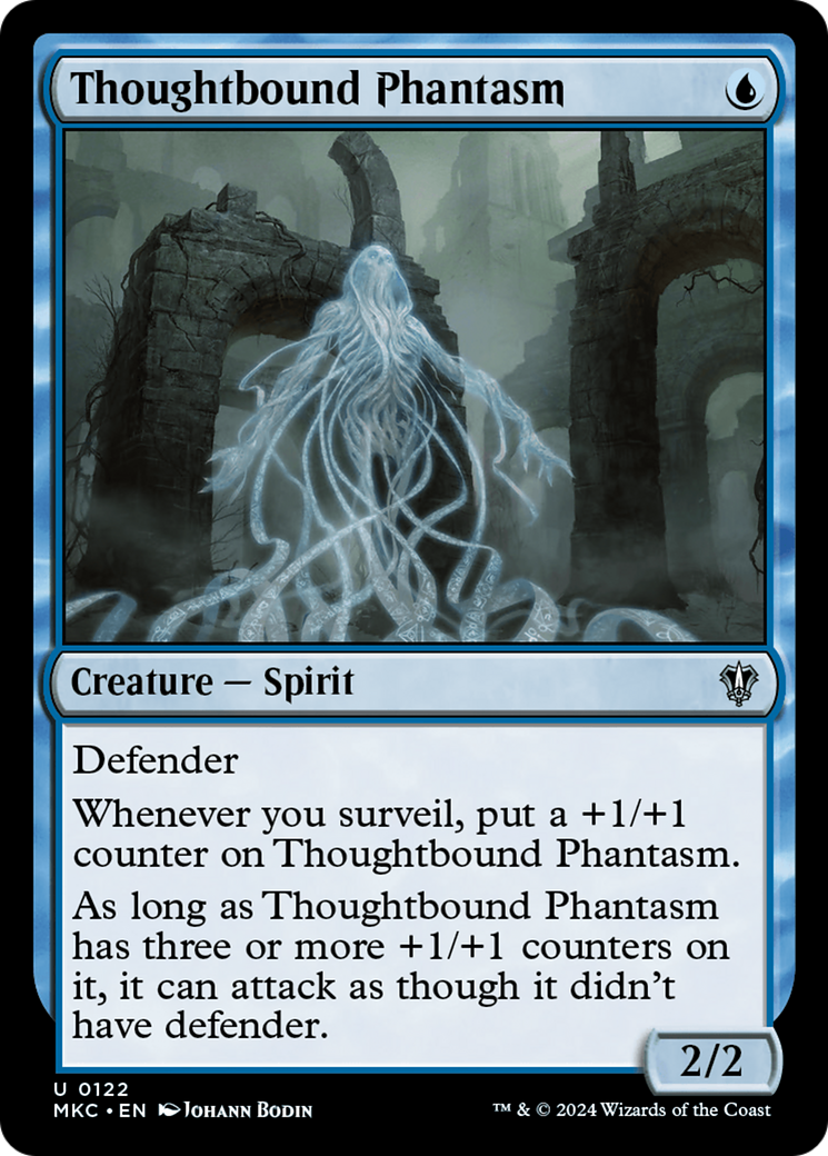 Image of Thoughtbound Phantasm [Murders at Karlov Manor Commander]