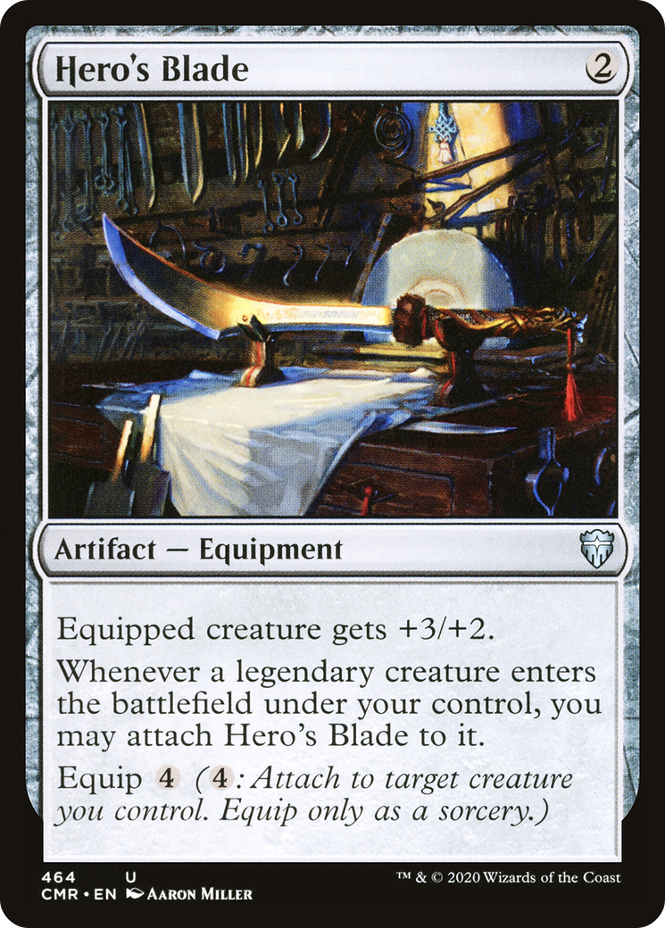 Image of Hero's Blade (464) [Commander Legends]