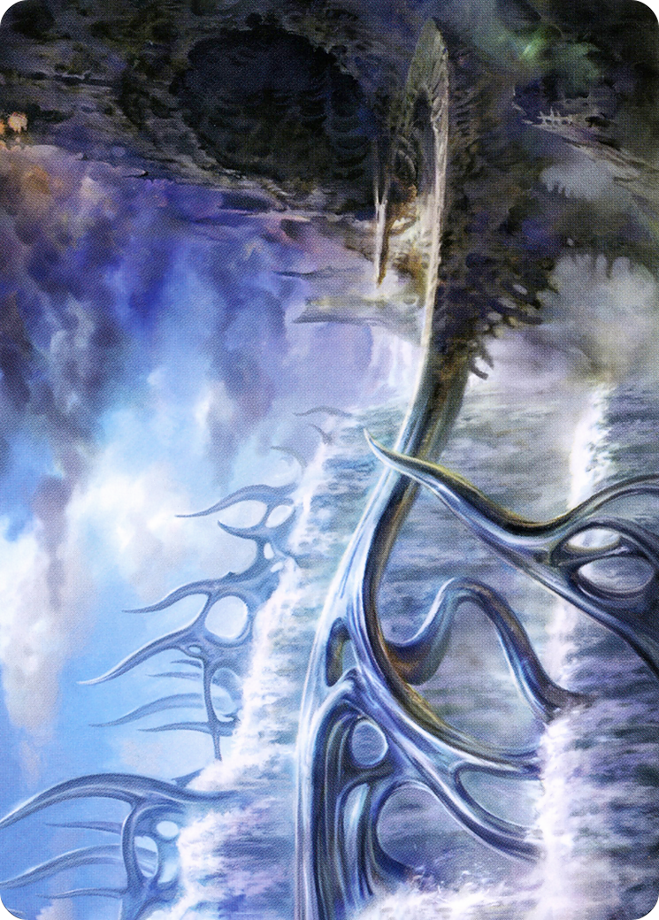 Image of Mistvault Bridge Art Card [Modern Horizons 2 Art Series]