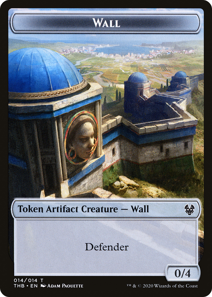Image of Wall Token [Theros Beyond Death Tokens]