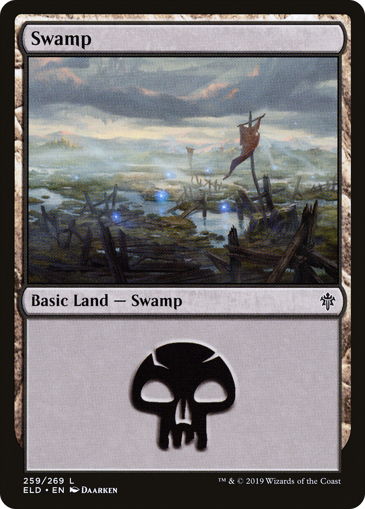 Image of Swamp (259) [Throne of Eldraine]