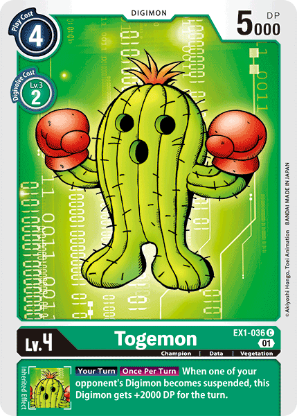 Image of Togemon [EX1-036] [Classic Collection]