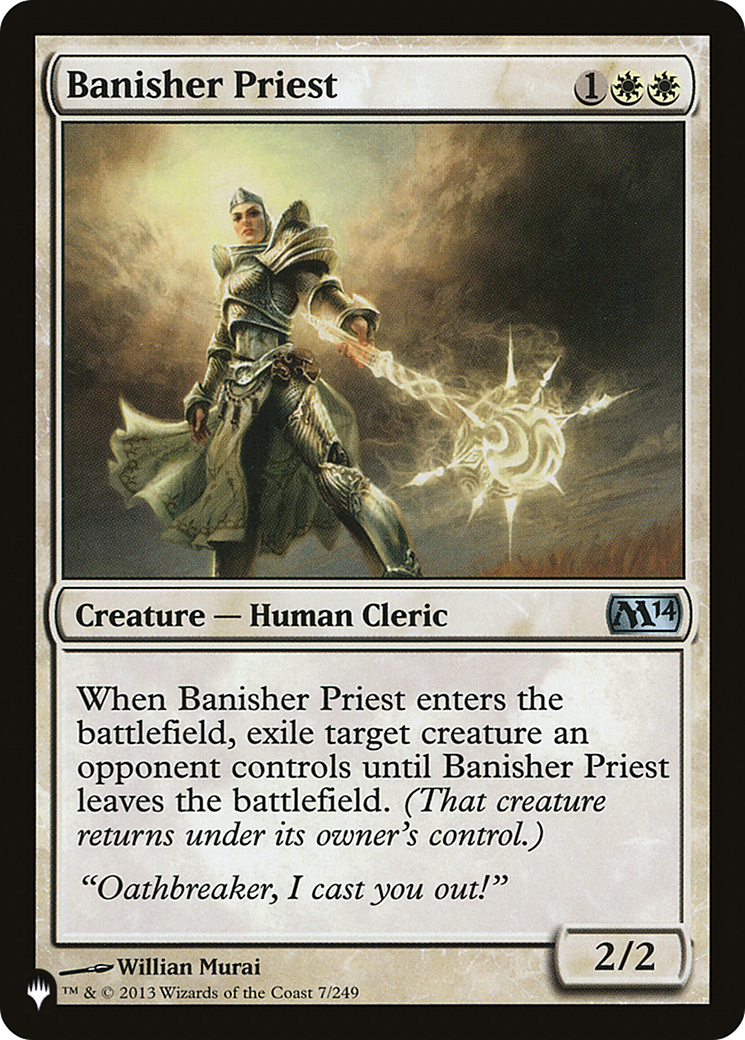 Image of Banisher Priest [The List]